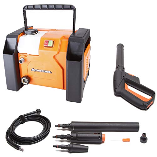 Yard Force, Yard Force 135 Bar 1800W High-Pressure Washer with Accessories, Compact and Portable 360L/H EW U13