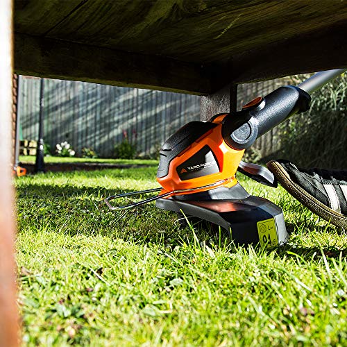 Yard Force, Yard Force 40 V 30 cm Cordless Grass Trimmer with 2.5Ah Lithium-Ion Battery and Charger LT G30