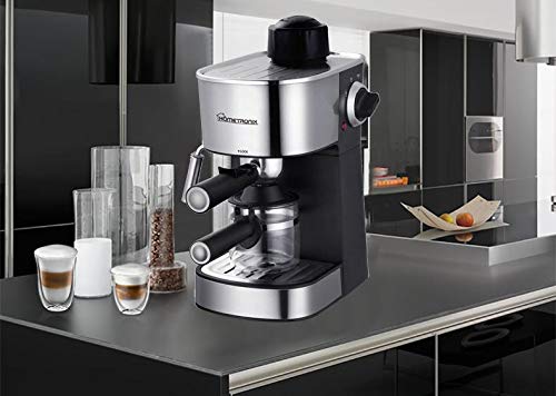 YesUKDirect, YesUKDirect HomeTronix 4 Bar Coffee Maker Machine Espresso Latte Cappuccino Stainless Steel