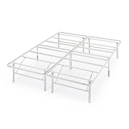 ZINUS, ZINUS 35 cm SmartBase Zero Assembly Mattress Foundation | Metal Platform Bed Frame | Easy Assembly | Under Bed Storage | Double