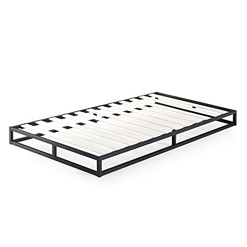 ZINUS, ZINUS Joseph 15 cm Metal Platform Bed Frame | Mattress Foundation | Wood Slat Support | Underbed Storage | For Adults, Kids, Teenagers