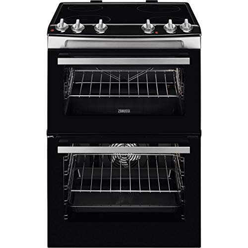 Zanussi, Zanussi Zcv66050Xa Freestanding Electric A/A Rated Cooker - Stainless Steel