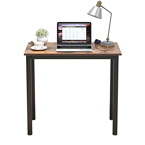 sogesfurniture, sogesfurniture Compact Computer Desk PC Laptop Table, Simple Home Study Table Writing Desk for Student, Multipurpose Workstation Retro