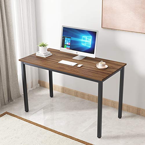 sogesfurniture, sogesfurniture Computer Desk Office Workstation Desk Study Writing Desk PC Laptop Table Simple Table for Home Office, 120x60x73cm, Walnut BHEU-LD-AC120WN