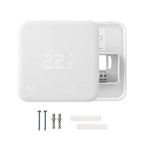 tado°, tado° Wired Smart Thermostat – Add-On For Multi-Room Control, Intelligent Heating Control, Easy DIY Installation, Compatible