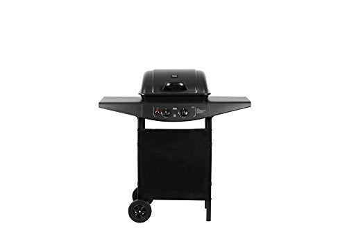 teesa, teesa BBQ 2000 2-Burner Gas Barbecue, TSA0080, Dimensions 98 x 44 x 100 cm, Black