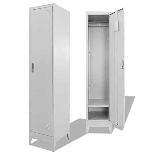 vidaXL, vidaXL Locker Cabinet Industrial Office Changing Room Storage Organiser Unit