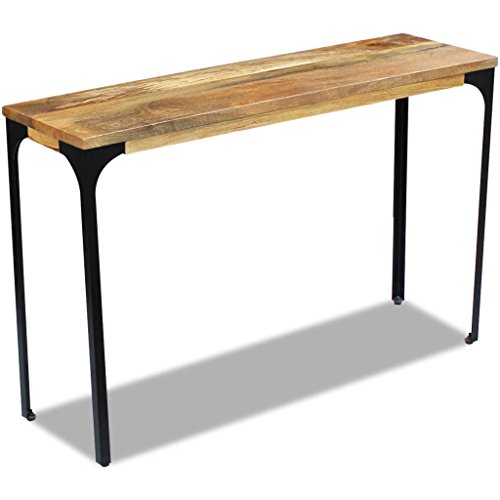 vidaXL, vidaXL vidaXL Console Table Cabinet Sideboard Home Furniture Mango Wood 120x35x76 cm